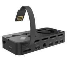 Load image into Gallery viewer, Unitek G1002B Nintendo Switch 遊戲機座 連 4合1 卡帶擴充連接器 香港行貨