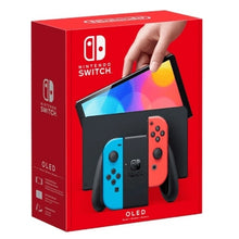 Load image into Gallery viewer, Switch Game Console (OLED) - Neon Blue/Neon Red HEG-S-KABAA-HKG