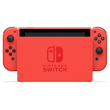 Load image into Gallery viewer, 任天堂 Nintendo Switch 電池持續時間加長版遊戲主機 瑪利歐亮麗紅X亮麗藍 主機組合 HAD-S-RAAAF-HKG 香港行貨