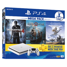 Load image into Gallery viewer, 索尼 Sony PlayStation 4 1TB Mega Pack 遊戲主機 黑色 香港行貨