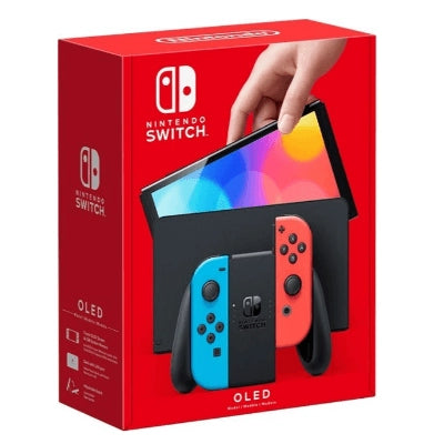 Switch Game Console (OLED) - Neon Blue/Neon Red HEG-S-KABAA-HKG